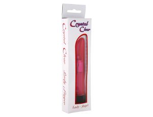 Crystal Ladyfinger Vibrator Pink - image 2