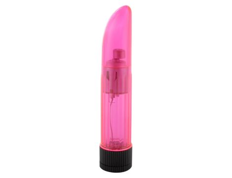 Crystal Ladyfinger Vibrator Pink