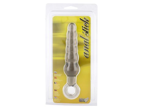 Anal Stick With Ring Transparent - 2