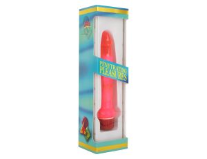 Jelly Anal Vibrator Pink - image 2