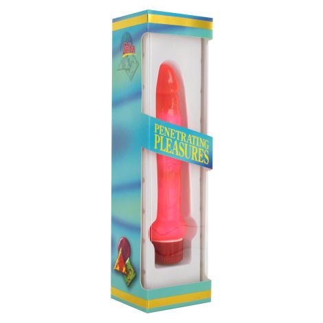 Jelly Anal Vibrator Pink - 2