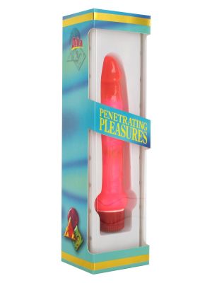 Jelly Anal Vibrator Pink - image 2