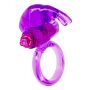 Rabbit Vibrating Cockring Purple - 2