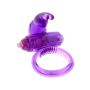 Rabbit Vibrating Cockring Purple - 4