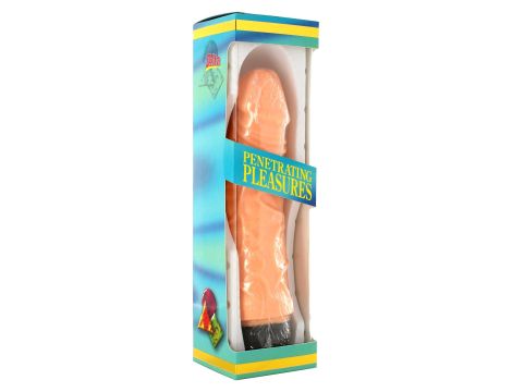 Vinyl P-Shape Vibrator No.6 Light skin tone - 2