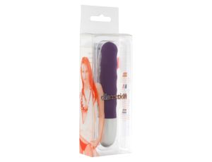 Discretion Ribbed Vibrator Purple - image 2