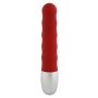 Discretion Ribbed Vibrator Red - 2