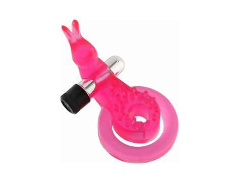 Cock & Ball Ring Rabbit Pink