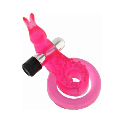 Cock & Ball Ring Rabbit Pink