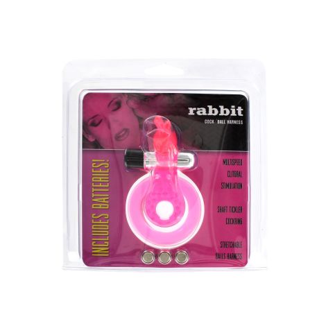 Cock & Ball Ring Rabbit Pink - 2