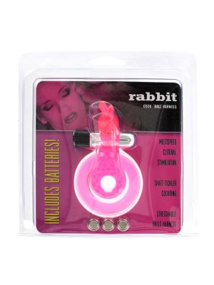 Cock & Ball Ring Rabbit Pink - image 2