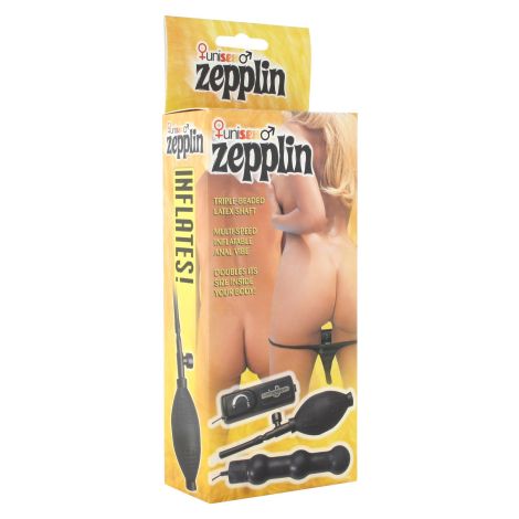 Zepplin Inflatable Anal Wand Black - 2