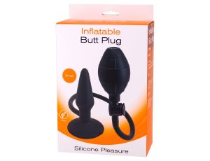 Inflatable Butt Plug S Black - image 2