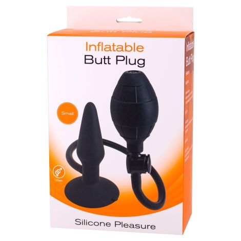 Inflatable Butt Plug S Black - 2