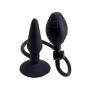 Inflatable Butt Plug S Black - 2