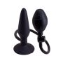 Inflatable Butt Plug M Black - 2