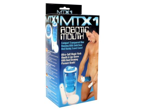 Robotic Mouth Masturbator Blue - 2