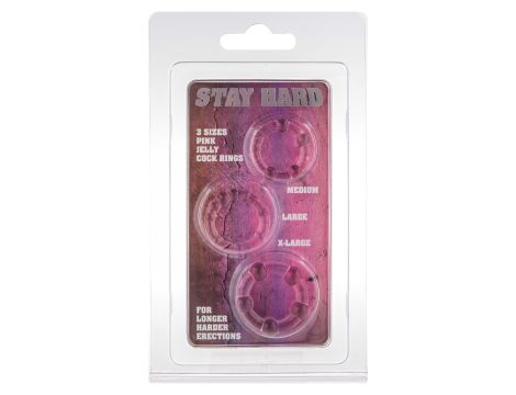 Stay Hard - Three Rings Pink - 2