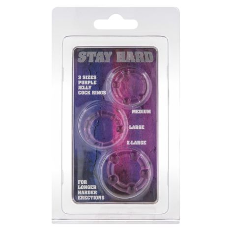 Stay Hard - Three Rings Purple - 2