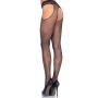 Fishnet Suspender Pantyhose Black - 3