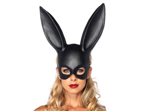 Masquerade Rabbit Mask Black