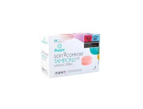 Beppy Soft & Comfort Wet 8pcs Natural