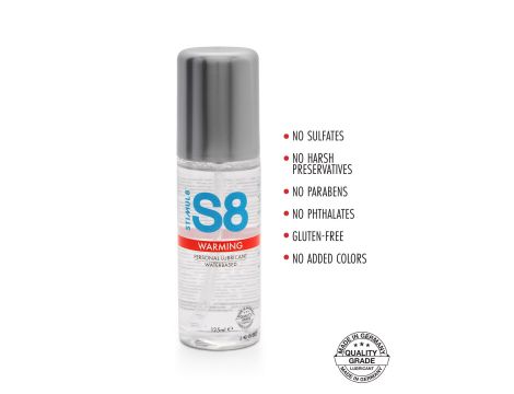 S8 WB Warming Lube 125ml Warming - 2