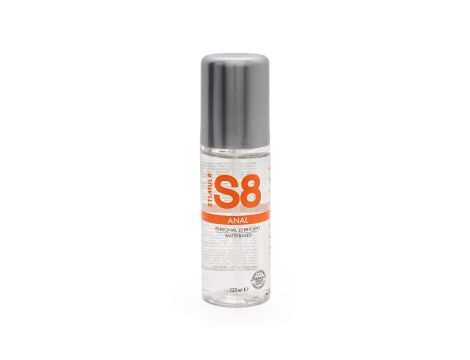 S8 WB Anal Lube 125ml Natural