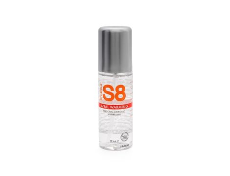 S8 WB Warming Anal Lube 125ml Warming