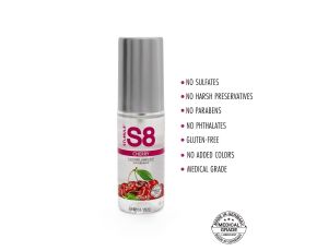 S8 WB Flavored Lube 50ml Cherry - image 2