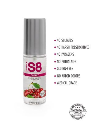 S8 WB Flavored Lube 50ml Cherry - image 2