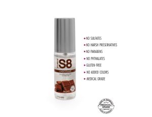 S8 WB Flavored Lube 50ml Chocolate - image 2