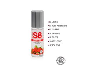 S8 WB Flavored Lube 125ml Strawberry - image 2