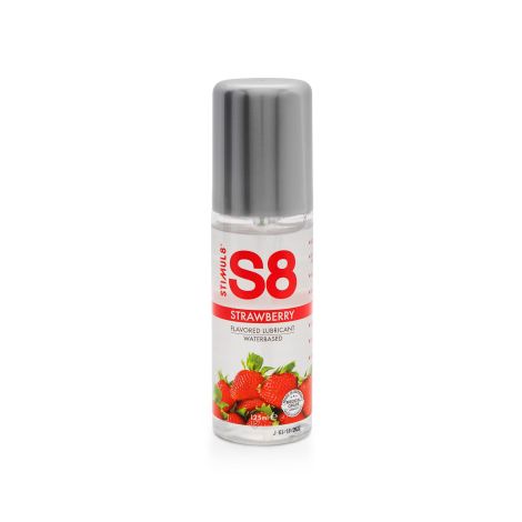 S8 WB Flavored Lube 125ml Strawberry