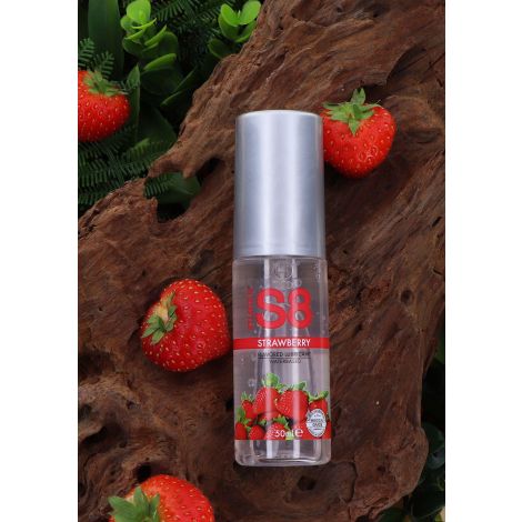 S8 WB Flavored Lube 125ml Strawberry - 3