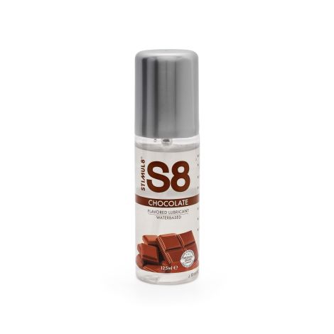 S8 WB Flavored Lube 125ml Chocolate