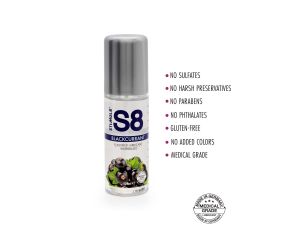 S8 WB Flavored Lube 125ml Blackcurrant - image 2