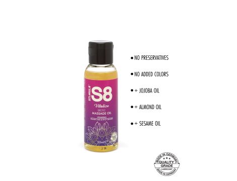 S8 Massage Oil Box 3x 50ml Multi flavour - 3