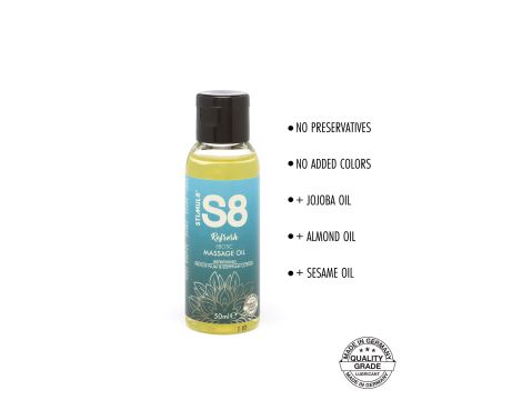 S8 Massage Oil Box 3x 50ml Multi flavour - 5