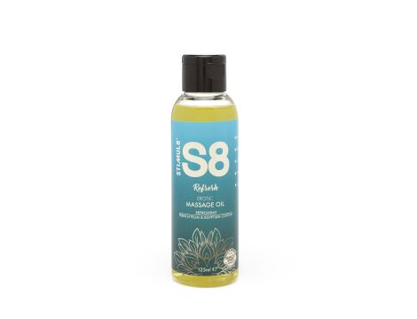 S8 Massage Oil 125ml French Plum & Egyptian Cotton