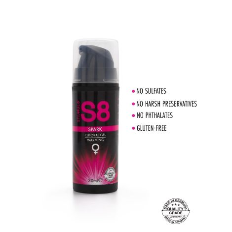 S8 Spark Clitoral Gel 30ml Warming - 2