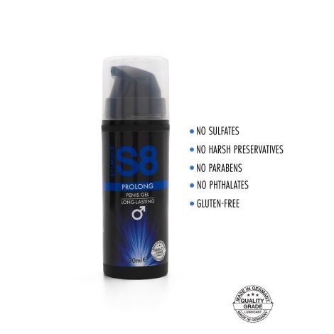 S8 Prolong Penis Gel 30ml Natural - 2