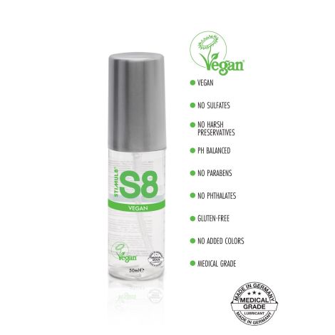 S8 WB Vegan Lube 50ml Natural - 2