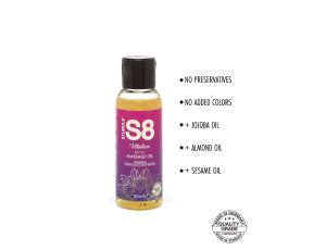 S8 Massage Oil 50ml Omani Lime & Spicy Ginger - image 2