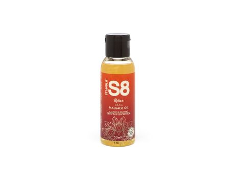 S8 Massage Oil 50ml Green Tea & Lilac Blossom