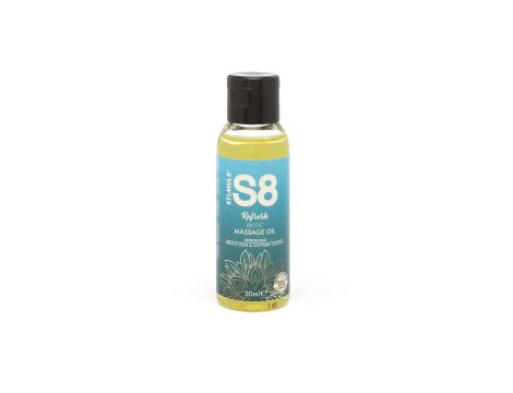 S8 Massage Oil 50ml French Plum & Egyptian Cotton