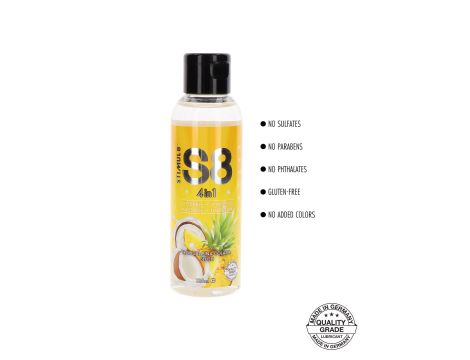 S8 4-in-1 Dessert Lube 125ml Pineapple - 3