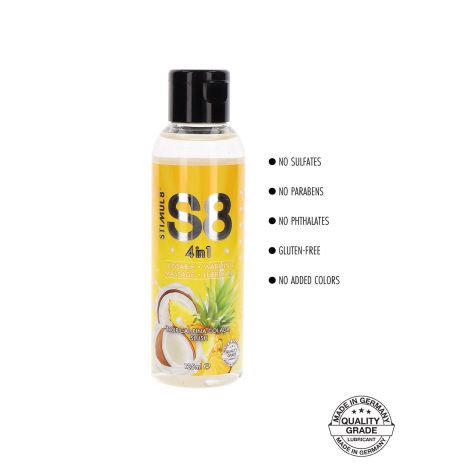 S8 4-in-1 Dessert Lube 125ml Pineapple - 3