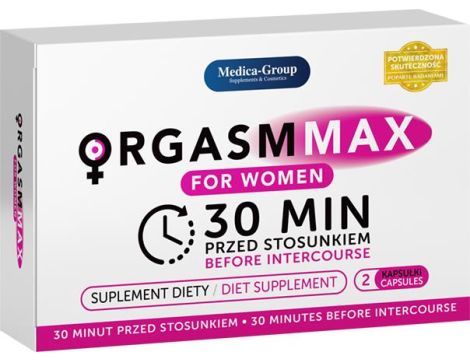 OrgasmMax for Women-2 kapsułki