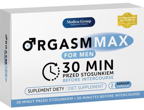 OrgasmMax for Men-2 kapsułki